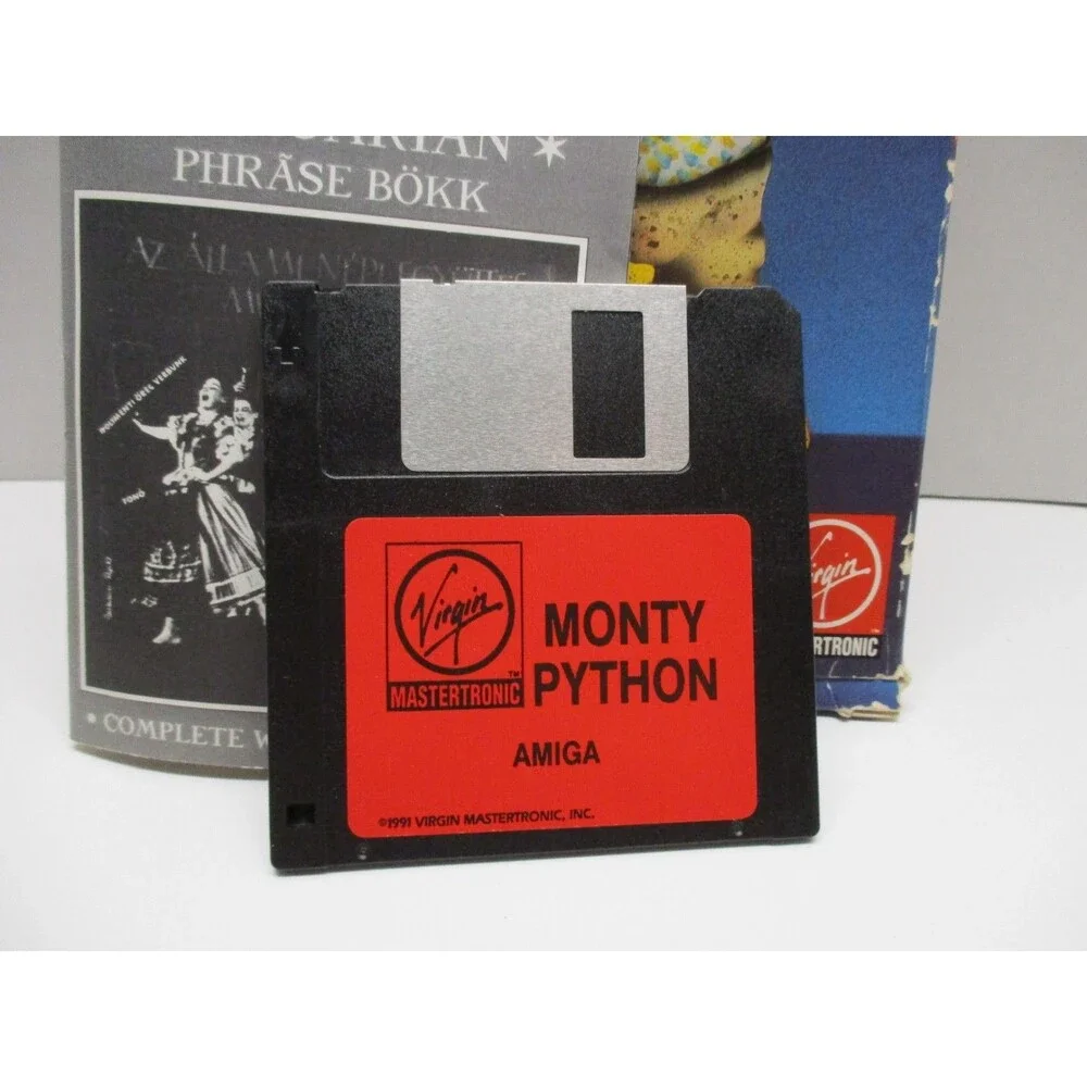 Monty Python’s Flying Circus, PC 1991, 5.25” Complete Box Game And Manual